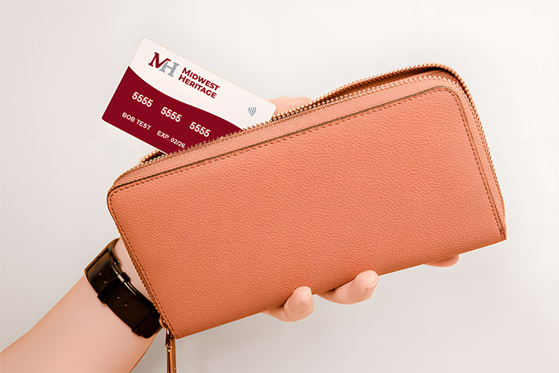 Midwest Heritage debit card